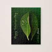 美しいハート状の水滴 ジグソーパズル (縦)