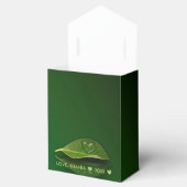 美しいハート状の水滴 フェイバーボックス (オープン)