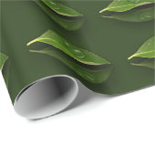 美しいハート状の水滴 ラッピングペーパー (ロールコーナー)