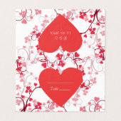 美しいハート表の番号 (外部フラット)