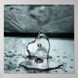 美しいハート ポスター