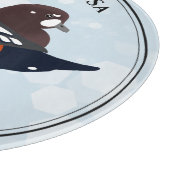 美しいハーレキンダックラブバード カッティングボード (角)