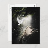 美しいハ飛んでいるト ポストカード (正面/裏面)