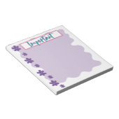 美しいバイオリン重要なメモ帳 ノートパッド (アングル)