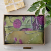 美しいバイオレットの花の 薄葉紙 (ギフト)