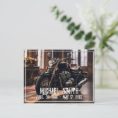 美しいバイクのライフセレブレーション ポストカード (スタンド正面)