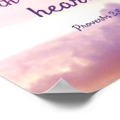 美しいバイブル・バース引用文 ポスター (角)