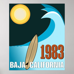 美しいバジャカリフォルニア ポスター