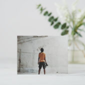 美しいバスケットボールの写真 ポストカード (スタンド正面)