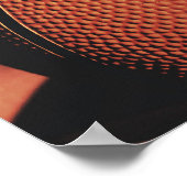 美しいバスケットボール ポスター (角)