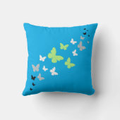 美しいバタフライアジェンダープライド クッション (裏面)