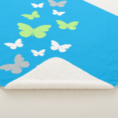 美しいバタフライアジェンダープライド シェルパブランケット (3/4)