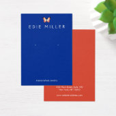 美しいバタフライイヤリングディスプレイカード (デスク)