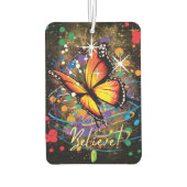 美しいバタフライエアーフレッシュナー カーエアーフレッシュナー (裏面)