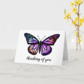 美しいバター色のカスタム悔やみや弔慰哀悼の意 カード (黄色い花)