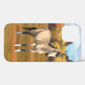 美しいバックスキンクォーターホース Case-Mate iPhoneケース (裏面 (横))