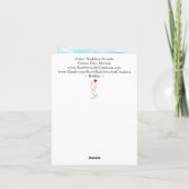 美しいバッファローアメリカバイソンのグリーティングカード カード (裏面)