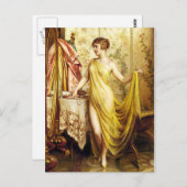 美しいバニタスヴィンテージ葉書 ポストカード (正面/裏面)