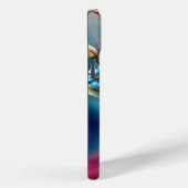 美しいバラと蝶 Case-Mate iPhoneケース (裏面 / 右)