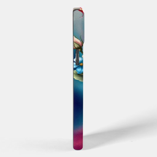 美しいバラと蝶 Case-Mate iPhoneケース (裏面 / 右)