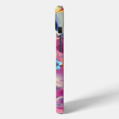 美しいバラと蝶 Case-Mate iPhoneケース (裏面 / 左)