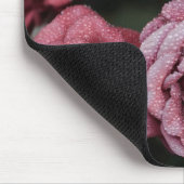 美しいバラと露滴マウスパッド マウスパッド (コーナー)