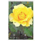 美しいバラのカレンダー カレンダー (3月 2026)