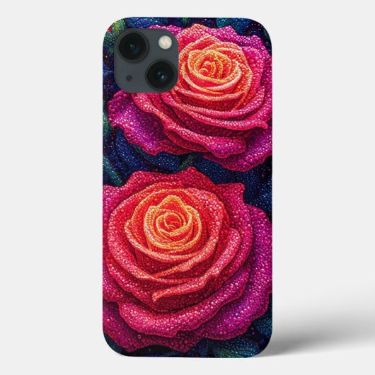 美しいバラの花のロマンティックなギフト Case-Mate iPhoneケース (裏面)