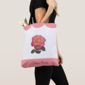 美しいバラの花の自然 トートバッグ (クローズアップ)