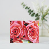 美しいバラはがき ポストカード (スタンド正面)