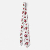 美しいバラネックタイ ネクタイ (裏面)