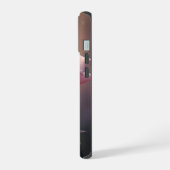 美しいバラフラワーフローラガーデン iPhone 15ケース (左側面)