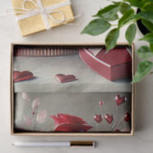 美しいバラフローラヴァレンティーンズデイティッシュペーパー 薄葉紙 (ギフト)