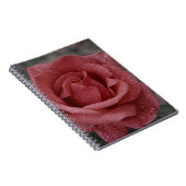 美しいバラプリントノートパソコン – 書最適 ノートブック (右側)