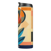 美しいバラプリントフローラタンブラー タンブラー (回転右)