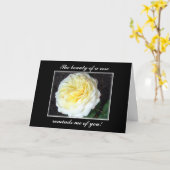 美しいバララブ/誕生日カード カード (黄色い花)