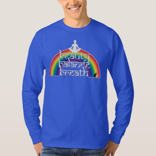 美しいバランスブレスレインボーイナーズインテンツ Tシャツ (正面)