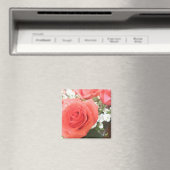 美しいバラ磁石 マグネット (インサイチュ (食洗機))