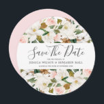 美しいバラ色と白の水彩花のウェディング セーブザデート<br><div class="desc">美しいバラ色と白の水彩花のウェディング　保存日付のお知らせ

一致する招待状、返信ハガキなどは当店でご覧いただけます。</div>