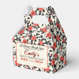 美しいバラ誕生日お気に入りボックス春誕生 フェイバーボックス