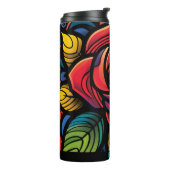 美しいバラ誕生日ギフトアイディア熱タンブラー タンブラー (回転左)