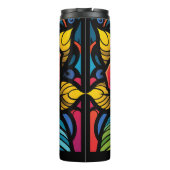 美しいバラ誕生日ギフトアイディア熱タンブラー タンブラー (裏面)