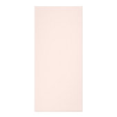 美しいバラ金ゴールドタイポグラフィ赤面ピンク価格表 ラックカード (裏面)