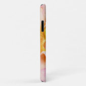 美しいバラ金ゴールドピンクアートフォンケース Case-Mate iPhoneケース (裏面/右)