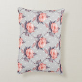 美しいバラ アクセントクッション (裏面(縦))