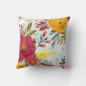 美しいバラ クッション (裏面)