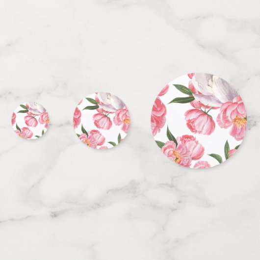 美しいバラ コンフェッティ (裏面)