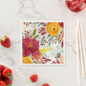 美しいバラ スタンダードカクテルナプキン (インサイチュ)