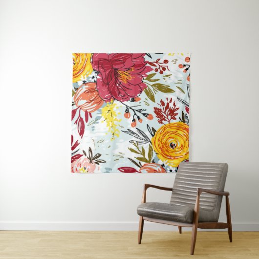 美しいバラ タペストリー (インサイチュ(横))