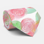 美しいバラ ネクタイ (ロール)